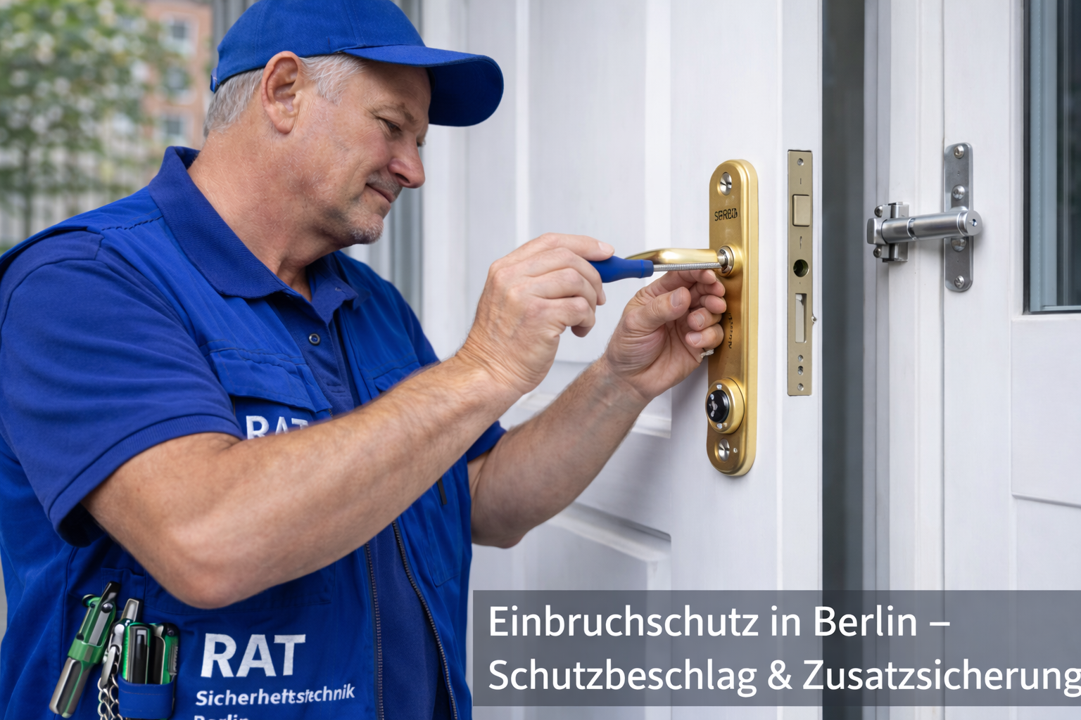 Einbruchschutz in Berlin – Schutzbeschlag & Zusatzsicherung